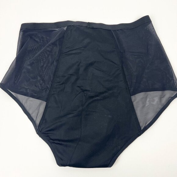 THINX Hi-Waist Heavy Period Underwear with Mesh Panels, Black, Size XL, NWT! - Picture 5 of 6
